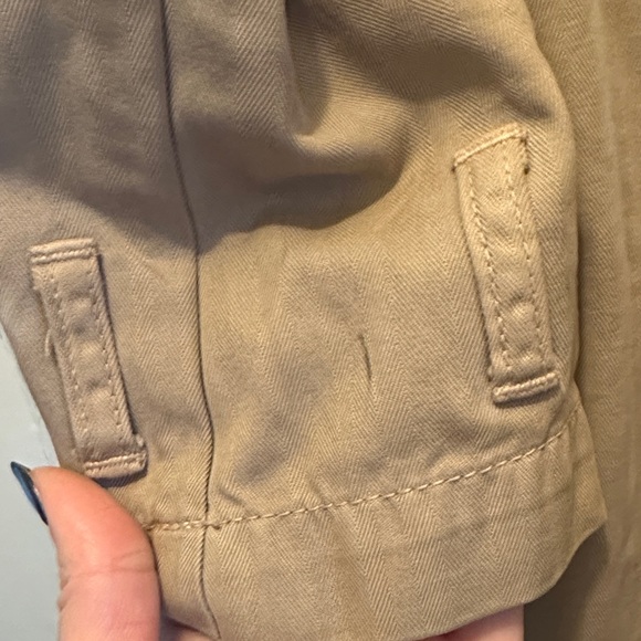 J. Crew Double-Breasted Camel Trench Coat - Picture 6 of 6